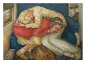 Louise Ronnebeck, End of Summer, oil on canvas, 1945