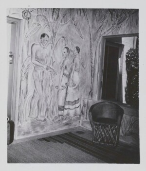 Residential Fresco, date unknown. Louise Ronnebeck, Residential Fresco, date unknown.