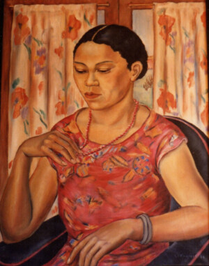 Louise Ronnebeck, Roberta, oil on canvas, 1928