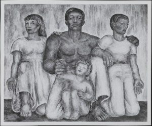 Panel 2 Fresco, Robert Speer Hospital, 1940 Louise Ronnebeck, Panel 2 Fresco, Robert Speer Hospital, 1940