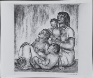 Panel 3 Fresco, Robert Speer Hospital, 1940 Louise Ronnebeck, Panel 3 Fresco, Robert Speer Hospital, 1940