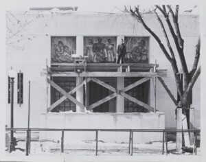 Three Frescoes, Robert Speer Hospital, 1940 Louise Ronnebeck, Three Frescoes, Robert Speer Hospital, 1940