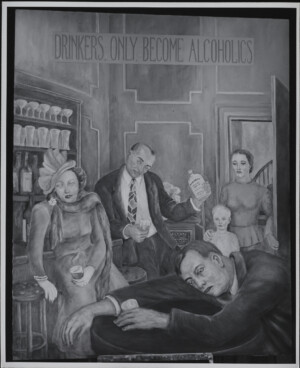 Temperance, oil on canvas, National Headquarters Methodist Church, c1940s Louise Ronnebeck, Temperance, oil on canvas, National Headquarters Methodist Church, c1940s