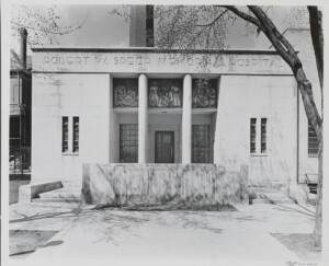 Three Frescoes, Robert W. Speer Memorial Hospital, 1940 Louise Ronnebeck, Three Frescoes, Robert W. Speer Memorial Hospital, 1940